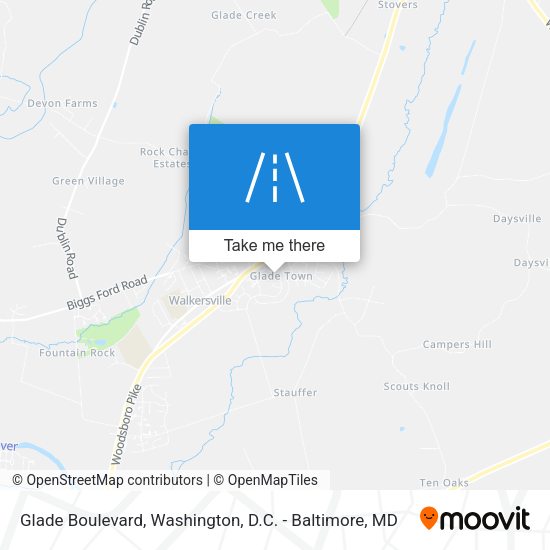 Mapa de Glade Boulevard