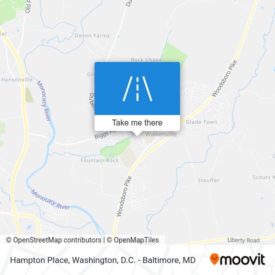 Mapa de Hampton Place