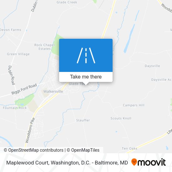Mapa de Maplewood Court