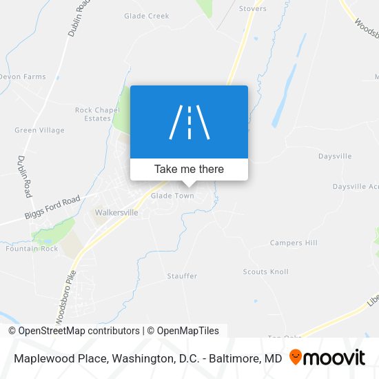 Mapa de Maplewood Place