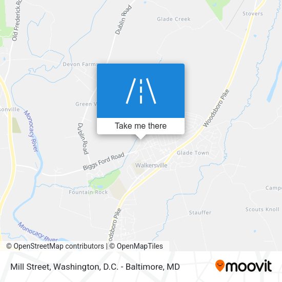 Mapa de Mill Street