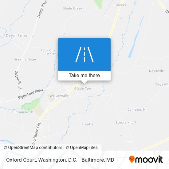 Oxford Court map