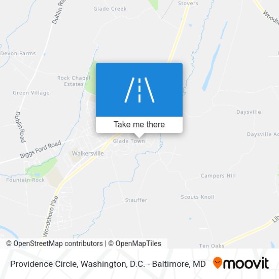 Mapa de Providence Circle