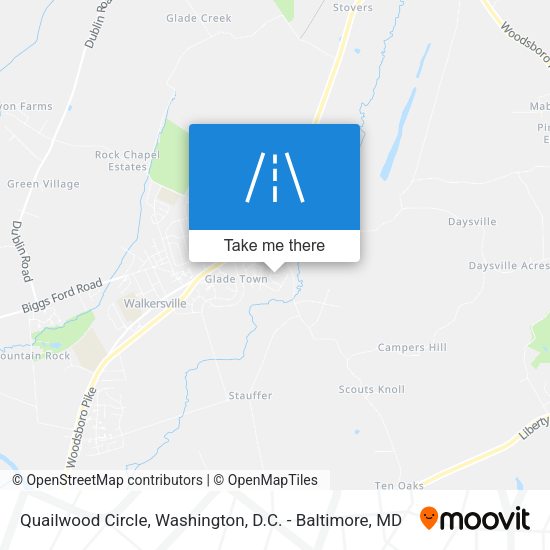 Quailwood Circle map