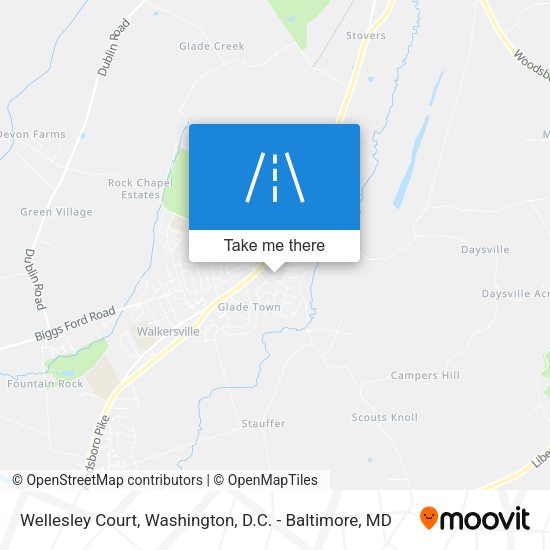 Mapa de Wellesley Court