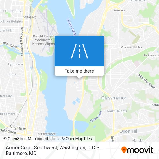 Mapa de Armor Court Southwest