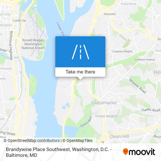 Brandywine Place Southwest map