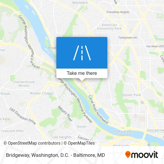 Bridgeway map