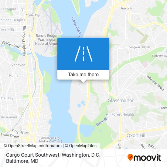 Mapa de Cargo Court Southwest