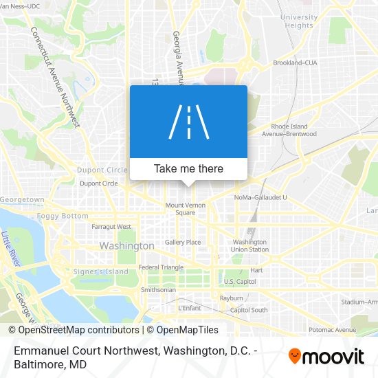 Mapa de Emmanuel Court Northwest