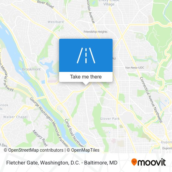 Fletcher Gate map