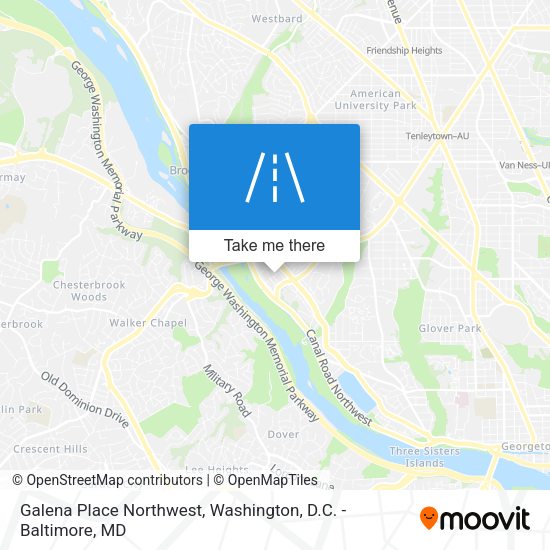Galena Place Northwest map