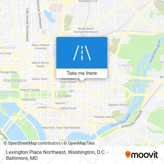 Lexington Place Northeast map