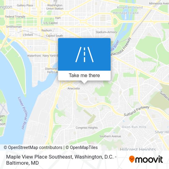 Maple View Place Southeast map