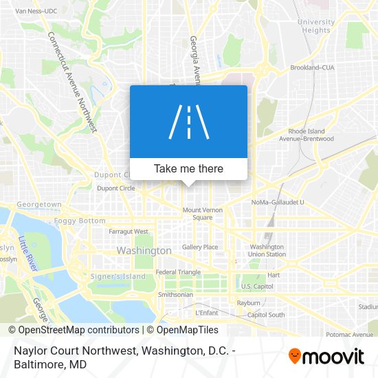 Mapa de Naylor Court Northwest