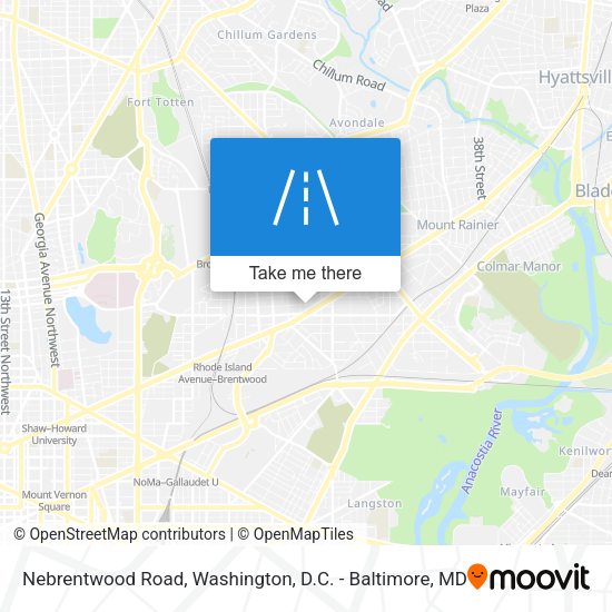 Nebrentwood Road map