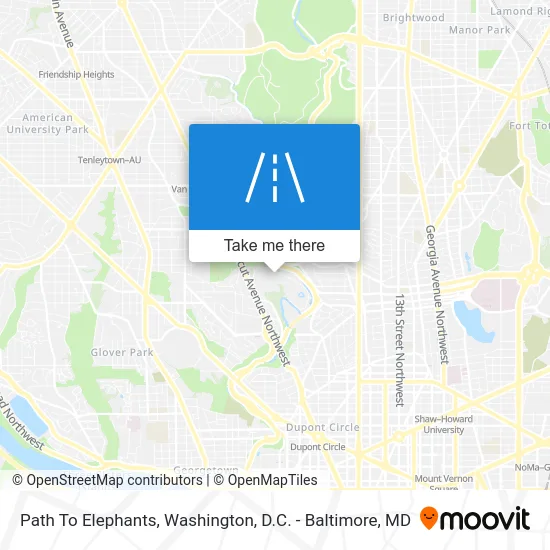 Path To Elephants map