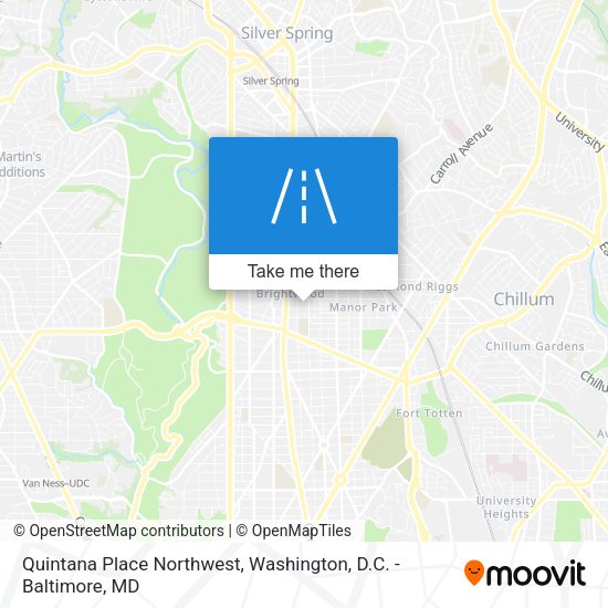 Mapa de Quintana Place Northwest