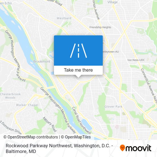 Mapa de Rockwood Parkway Northwest