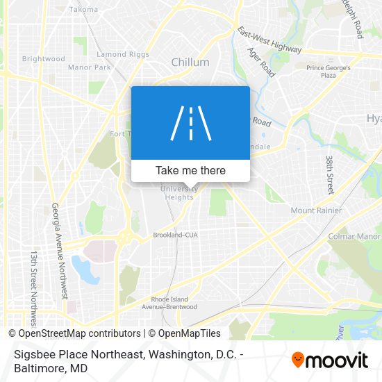 Sigsbee Place Northeast map
