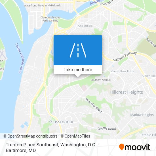 Trenton Place Southeast map