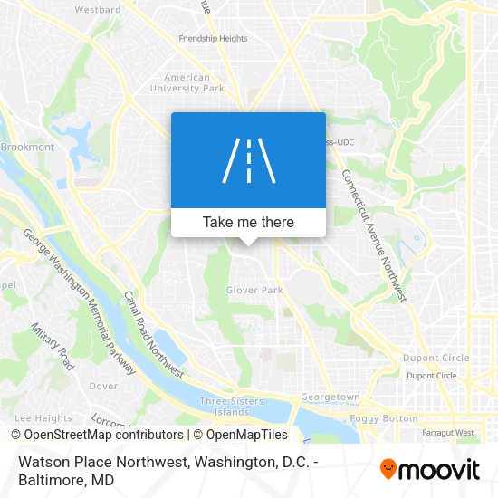 Watson Place Northwest map