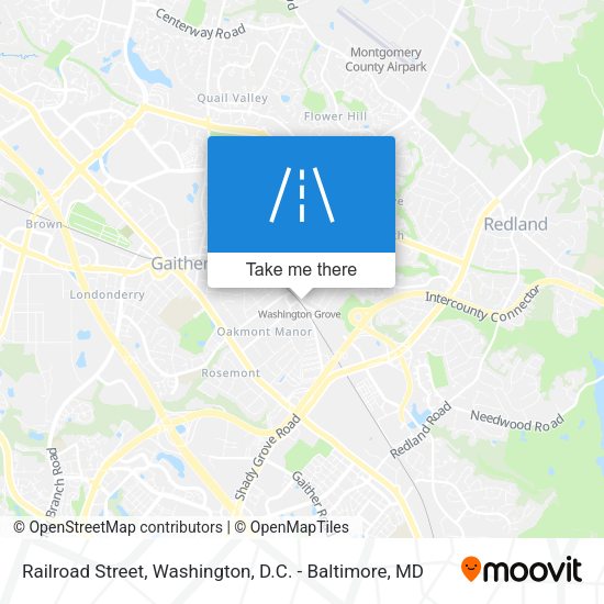 Mapa de Railroad Street