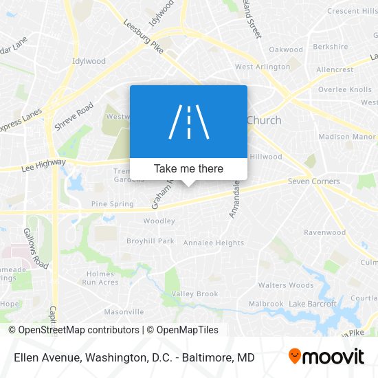 Ellen Avenue map