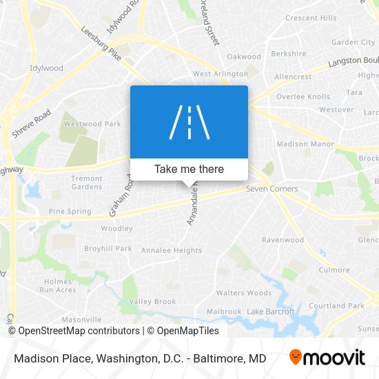 Mapa de Madison Place