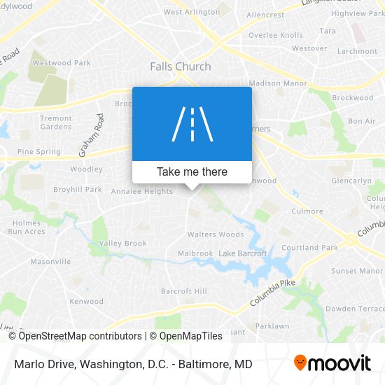Marlo Drive map