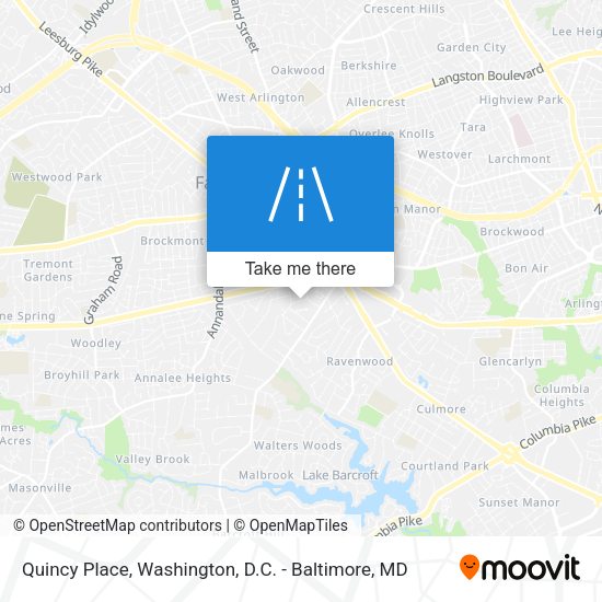 Quincy Place map