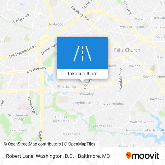 Robert Lane map