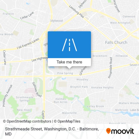 Strathmeade Street map