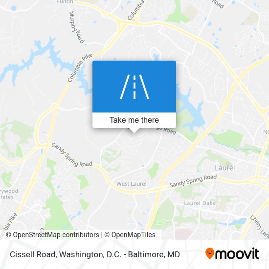 Mapa de Cissell Road