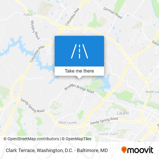 Clark Terrace map