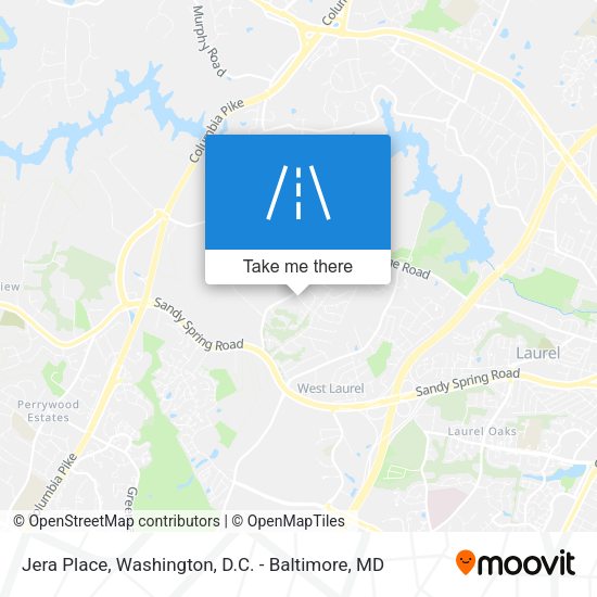 Mapa de Jera Place