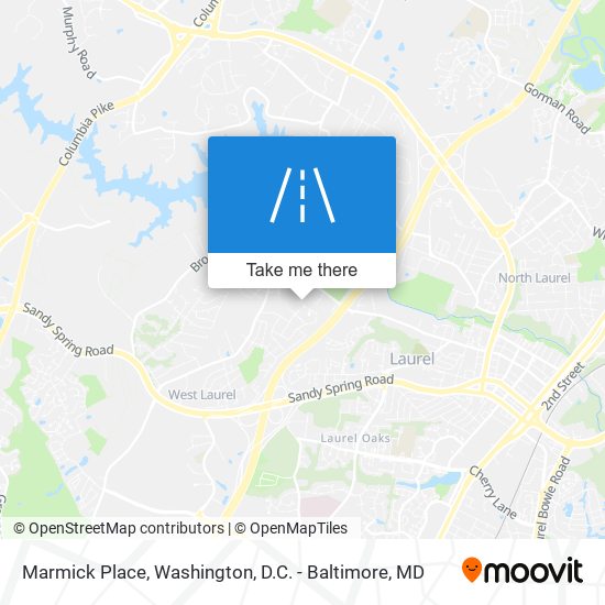 Marmick Place map
