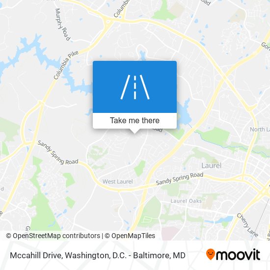 Mccahill Drive map