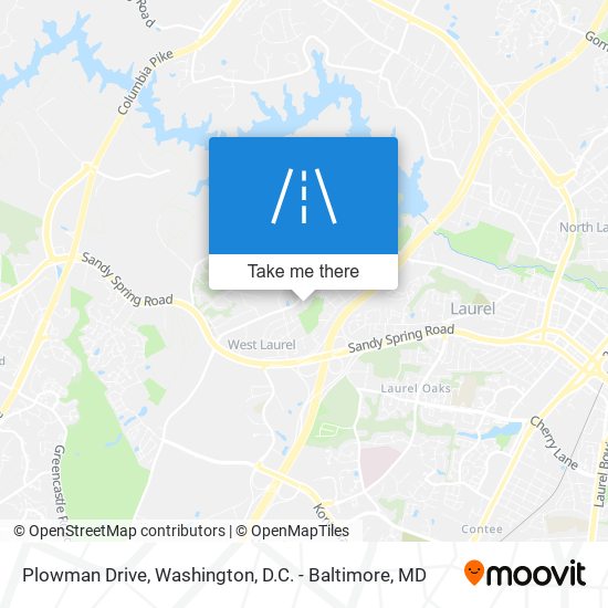 Plowman Drive map