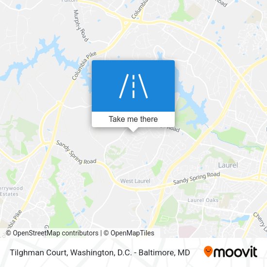 Mapa de Tilghman Court