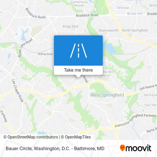Bauer Circle map