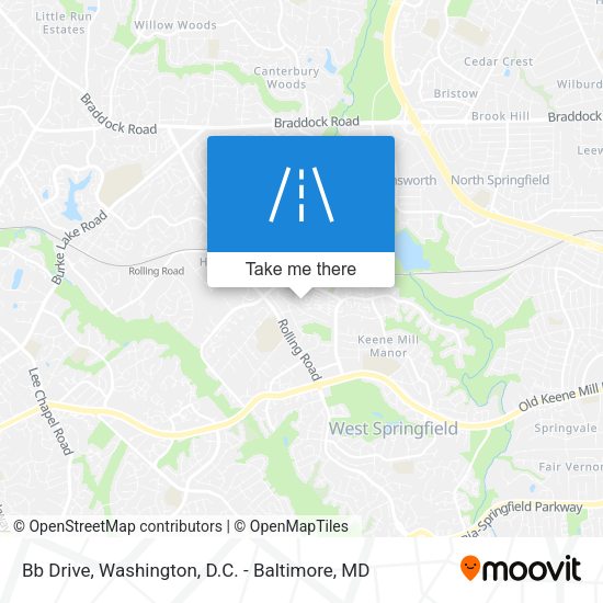Bb Drive map