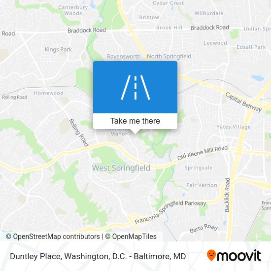 Mapa de Duntley Place
