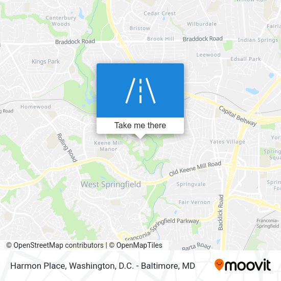 Harmon Place map