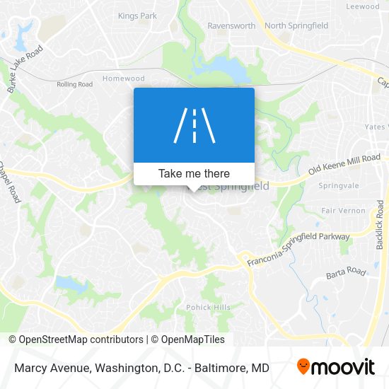 Mapa de Marcy Avenue