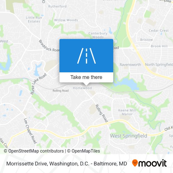 Morrissette Drive map