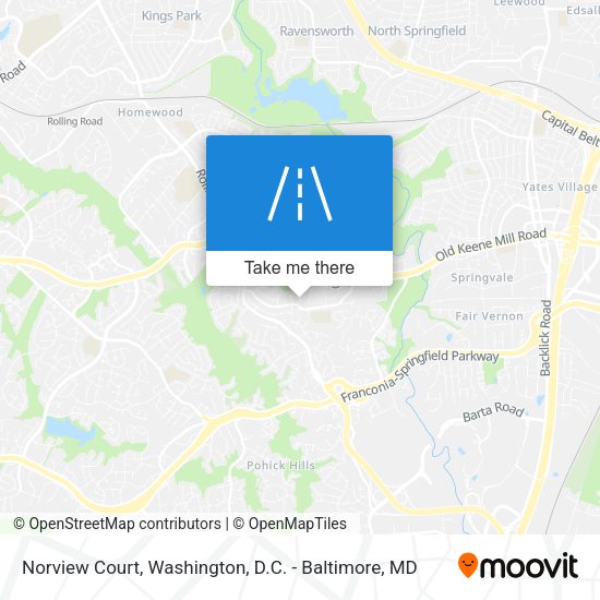 Norview Court map
