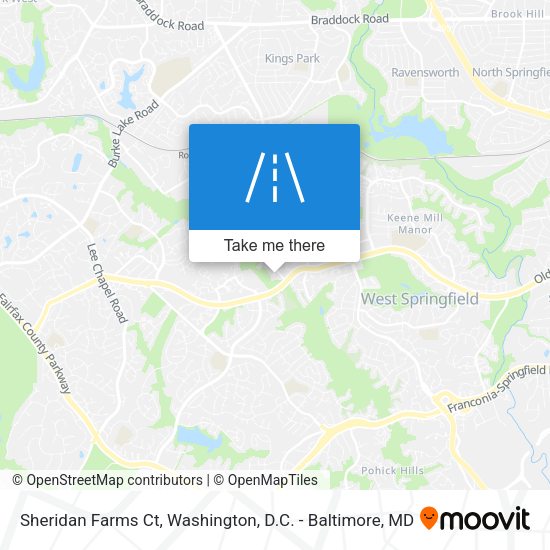 Sheridan Farms Ct map