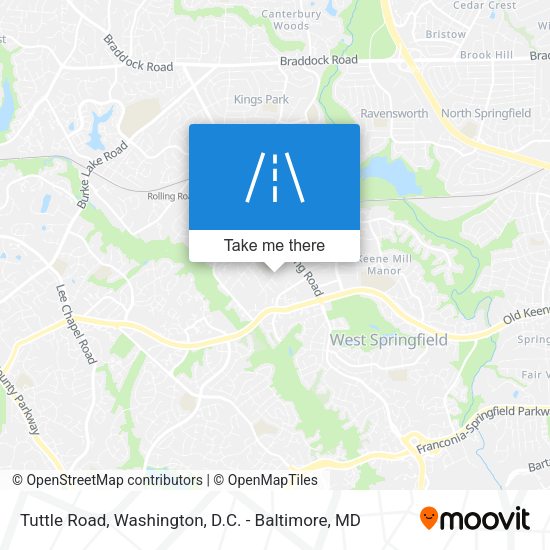 Tuttle Road map