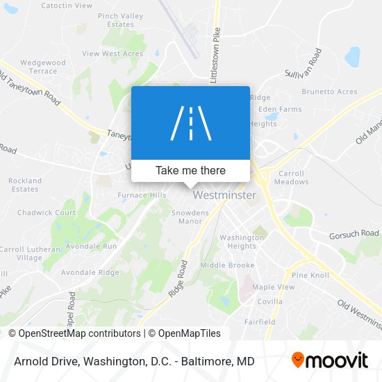 Arnold Drive map